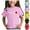 Black, variant on Tkrady Toddler Girls Shirts Valentine's Day New Round Neck Short Sleeve Cute Shirts Tops, Sizes 1-12 Years