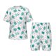 thumbnail image 1 of Fotbe Sea Turtle Pijama Estampada de 2 Piezas para Niños – Ropa de Dormir de Manga Corta Cómoda para Niños y Niñas, Camiseta y Shorts de Algodón-Small, 1 of 6