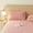 Pink, variant on Ywbawe Warm Flannel Plush Pillow Cover Case for Cold Weather Bed Sleeping, Queen Size 48x74cm, 1-Pack