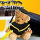 thumbnail image 4 of Conjunto de traje de graduación de oso de peluche hecho a mano con birrete, chal y pergamino Disfraz de graduación de animales de peluche para celebraciones, 4 of 7