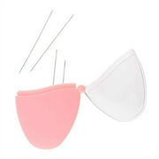 The Beadsmith Pebble Case Beading Needles, Size 12, 24 Needles, Use for Loom Weaving Beadwork, Off-Loom Stitching and Jewelry Making with Seed Beads