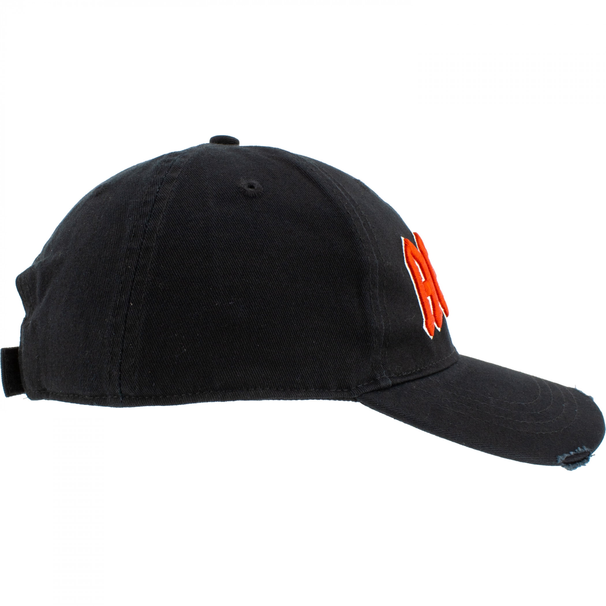 AC/DC Logo Distressed Adjustable Snapback Hat