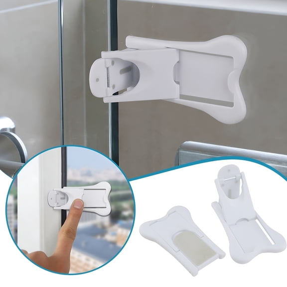 ZHZFKQ Sliding Door Lock for Child Baby Proof Doors & Closets