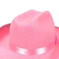 thumbnail image 5 of Girls Boys Beach Bucket Hat 4-9 Years Childrens Brown Trimmed Cowboy Hat Western Cowboy Hat Brown Cowboy Hat Summer Kids Beach Hats, 5 of 7