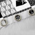thumbnail image 4 of Homewish Happy Camping Black Out Curtains,Rustic Outdoor Adventure Curtains Pack of 2 (42x63 Each),Gray White Bedroom Curtains For Teens,Ultra Soft Home Decor, 4 of 6