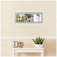 thumbnail image 2 of ArtToFrames Collage Photo Picture Frame with 3 - 8x8 Openings, Framed in White with TV Grey and Black Mats (CDM-3966-66), 2 of 8