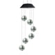 thumbnail image 2 of Luz solar de carillón de viento LED, luz colgante, luz decorativa para exteriores, luz para festivales, 2 of 7