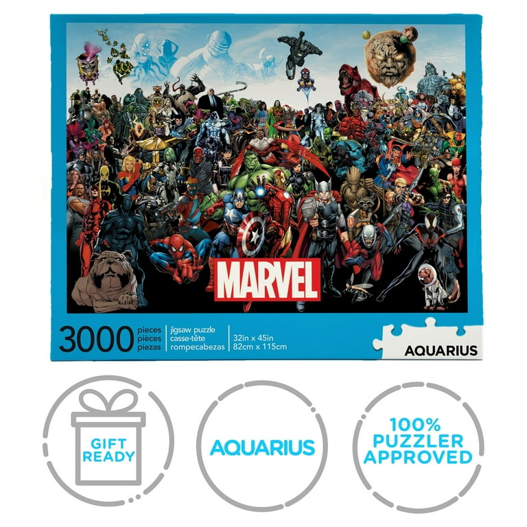 Aquarius Marvel Cast 3000-Piece Jigsaw Puzzle 