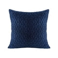 thumbnail image 2 of Yisang Hexagonal Pattern Embossed Pillow Cover Bed Pillow Bedside Living Room Sofa Cushion Back, 2 of 3