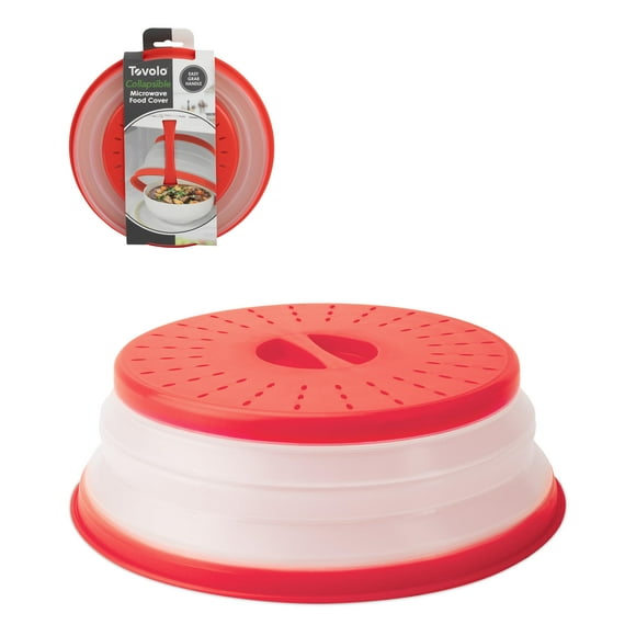 Funda antisalpicaduras para microondas Tovolo Medium Candy Red