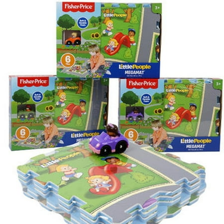 Mega Mat Foam Puzzle With 1 Assorted Character Car Walmart Com