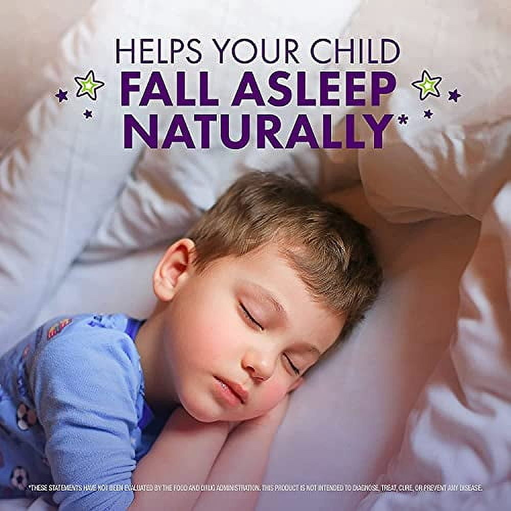 VICKS PURE Zzzs Kidz, .. Melatonin Sleep Aid Gummies .. for Kids and Children, .. Helps Your Child Fall .. Asleep Naturally, Low Dose .. Melatonin, Berry Flavored, 48 .. Gummies