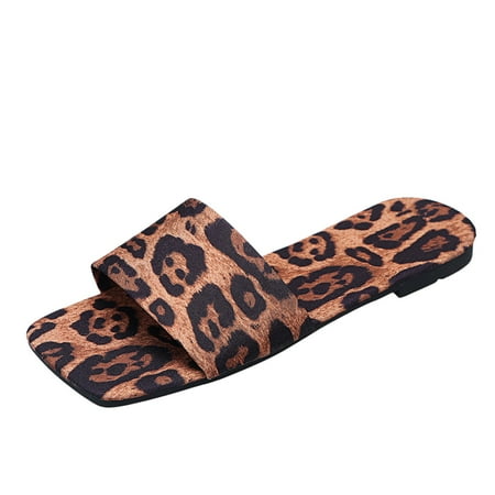 

Alueeu shoe Fashion Women s Summer Slip-On Printing Beach Open Toe Breathable Slippers Shoes the shoes for ladies summer