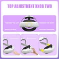 thumbnail image 3 of Virtual Reality Headset for Meta Quest 3, Size Adjustment Function, Comfortable VR Head Strap Accessory, 3 of 8