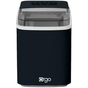 Orgo Products The Sierra Countertop Ice Maker, Bullet Shaped Ice Type, Black