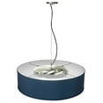 thumbnail image 7 of Meyda 161670 30 in. Cilindro Textrene Pendant - Lodge Fabric Contemporary Acrylic, 7 of 7