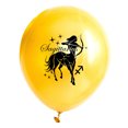 thumbnail image 4 of MasteelfCA 15Pcs Sagittarius Decorative Balloons Constellation Sequins Balloon Wedding Balloons Layout for Wedding Birthday（Black Golden Transparent for Each 5Pcs), 4 of 7