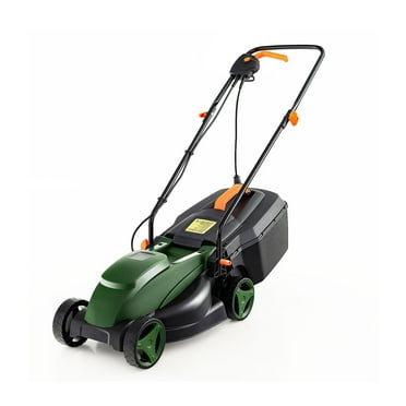 Topbuy Electric Lawn Mower Versatile Corded Lawn Mower with Grass Collection Box 10 Amp Motor