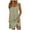 Green, variant on Summer Plus Size Dresses for Womens 2026 Fashion Spring Vacation Button V-neck Strap Dress