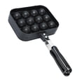 thumbnail image 2 of Griddle Pan Aluminium Alloy 1Pcs 14.2x7.5in, 2 of 8