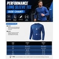 thumbnail image 2 of TELALEO 4 Pack Men's Long Sleeve UPF 50+ Sun Protection Shirts Moisture Wicking Quick Dry SPF UV T-Shirts for Workout Running Fishing Hiking Outdoor, Size XL, 2 of 7