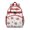 Pioneer Flower Floral, variant on Pioneer Flower Floral Print Pattern Backpack for School,Cute School Bag,Schoolbag with Adjustable Shoulder Straps & Padded Back,15.25"x11.5"x5.25"