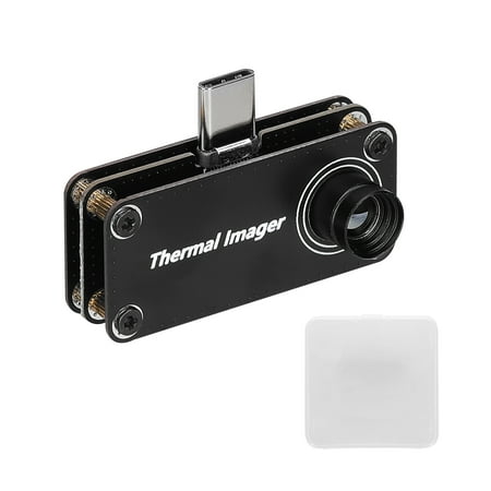 

Tomshoo Type-C Interface 32*32 Resolution Infrared Thermal Imager Multifunction Tempreature Measurement Meter Cellphone for Android Mobilephone with OTG Function