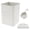 White, variant on FUYGRCJ Washing Powder Storage Box, 3L Metal Laundry Detergent Storage Container, Laundry Powder Container Bin with Handle Lid Spoon for Laundry Room Travel