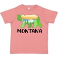 thumbnail image 3 of Inktastic Montana Lake and Trees in Bear Silhouette Boys or Girls Toddler T-Shirt, 3 of 5