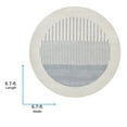 thumbnail image 6 of Livabliss Area Rugs for Living Room, 7ft Round Floransa Modern Cream Round Rug, Bedroom Dining Room Home Decor Stain Resistant Carpet (6'7" x 6'7"), 6 of 8