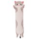 thumbnail image 1 of Plush Animals Cat Toys Creative Long Soft Gift Creative Office Lunch Break Nap Sleeping Pillow Cushion Plush Stuffed Gift DollGray110cm Deng Xun unisex, 1 of 2