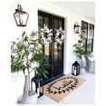 thumbnail image 6 of Calloway Mills  3 x 6 ft. Calico Hello Rectangular Doormat, Natural & Black, 6 of 9