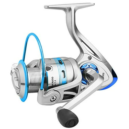 Hunter s Tail Fishing Reel Spinning Fishing Reels Handle Parts Saltwater Freshwater Double Bearing Light Smooth Casting 5.2:1Light Weight Ultra Smooth Powerful FB5000