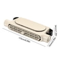 thumbnail image 4 of Ventilador Reposacabezas Trasero para Interior Coche Refrigeración Aire Con Alimentación USB (Beige) Rojo, 4 of 4