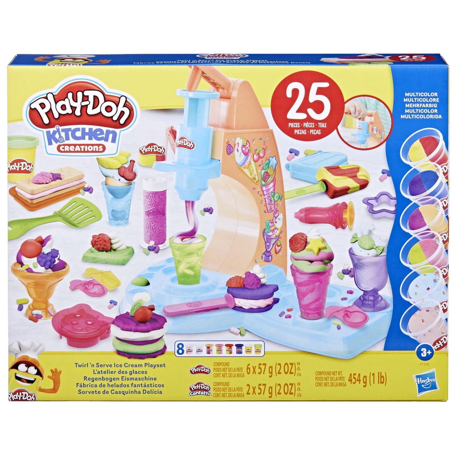 Cream Truck Playset Play Doh Ice Cream Maker Walmart Play-Doh
