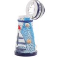 thumbnail image 3 of Sturdy Nautical Lighthouse Candle Holder for Table Centerpiece, Home Decoration, and Beach Theme Parties – Mediterranean Style Design, 3 of 5