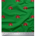 thumbnail image 1 of Soimoi Poly Georgette Fabric Artistic Floral Print Sewing Fabric Yard 42 Inch Wide, 1 of 5