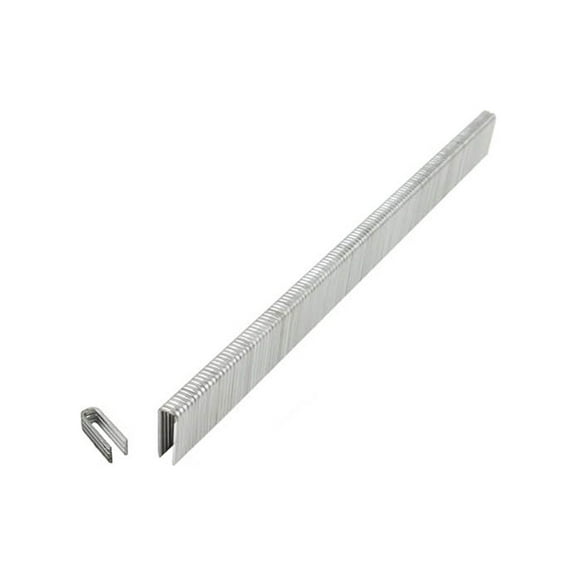 9/16" Leg x 3/16" Crown 20GA. Galvanized Fine Wire Staples (5,000 per box)