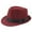 Red, variant on Fedora Hats for Men Hat Breathable Curlystraw Hat Jazz Hat Outdoor Men's Sun Baseball Caps Classic Fedora Hat