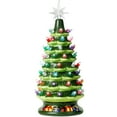 thumbnail image 5 of Joyfy 15 Inch Ceramic Christmas Tree,Prelit Ceramic Christmas Tree with 70 Multicolor Lights,Table Top Christmas Tree Decorations,Holiday Tree, 5 of 9