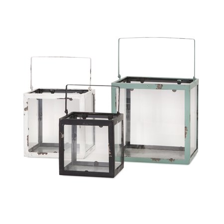Marcia Square Terrariums - Set of 3