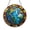 Acrylic 3.5 Inch, variant on Global World Map Stained Glass Suncatcher, Window Decor Hanging Glass Style Art Accent