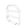 thumbnail image 1 of Organizador para Bandejas de Horno Rev-A-Shelf Cromo 8x51x46 cm, 1 of 6