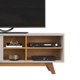 thumbnail image 4 of Moveis Mueble para TV de hasta 60" Modelo Zara de Diseño Minimalista con Espacios para Almacenaje y 2 Puertas Abatibles Color Gris Claro, 4 of 5
