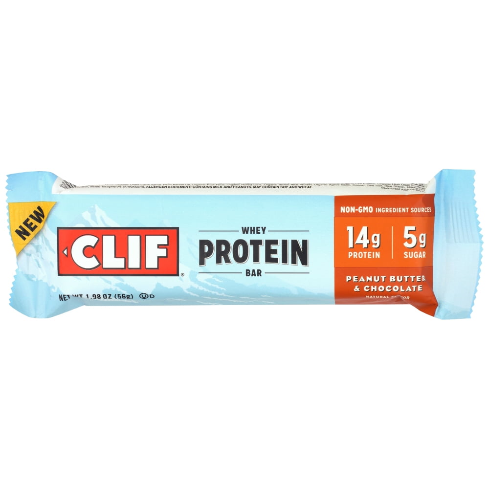 CLIF Bar® Whey Protein Peanut Butter Chocolate Protein Bar 1.98 oz