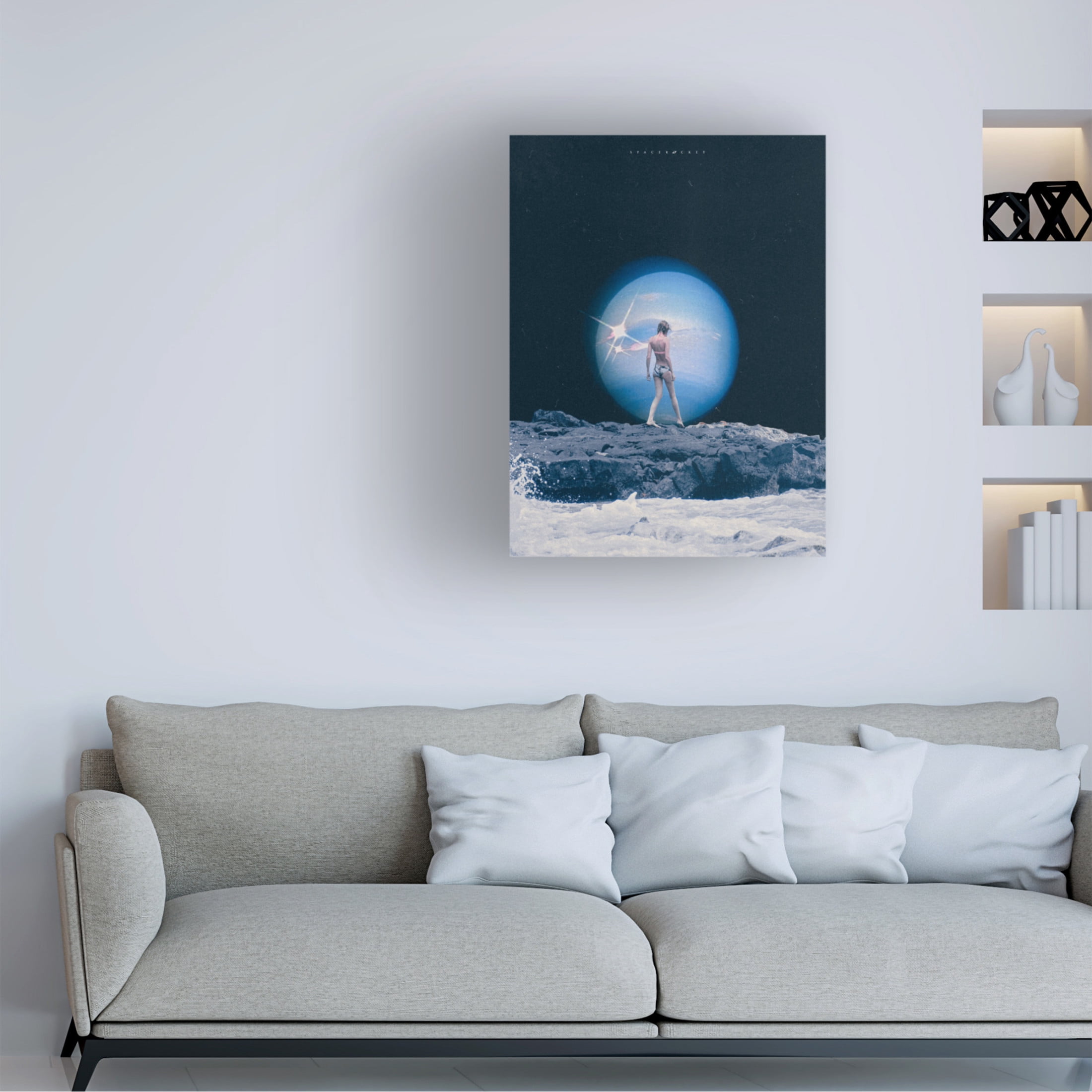 Trademark Fine Art spacerocket art 479 Canvas Wall Art
