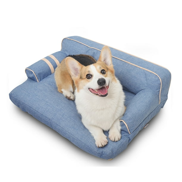 Clearance! Pet Dog Cat Bed, Soft Fabric Pet Sofa Bed with Removable