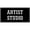 Black, variant on BTFSigns 6 x 12 inch Artist Studio Rust-Free Aluminum Signs for Home Office and Business, Metal Signs for Door Black Rounded Corners, Durable, Long Lasting