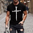 thumbnail image 3 of Playeras Camiseta De Estilo Callejero Para Hombres, 3 of 7