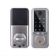 thumbnail image 1 of Cerradura de Seguridad Inteligente Tuya con Wifi, Código Digital, Huella Dactilar y Sensor de Puerta, Color Plateado, 1 of 6